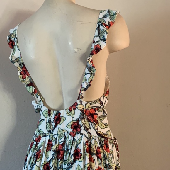 Free people floral mini dress small NWT - Picture 4 of 5